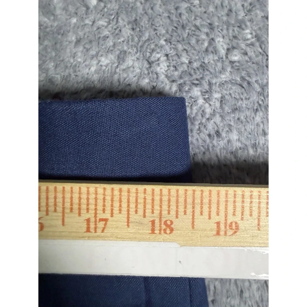 Banana Republic Slim Fit Dress Pants Mens 36x34 Blue Stretch Flat Front Trousers